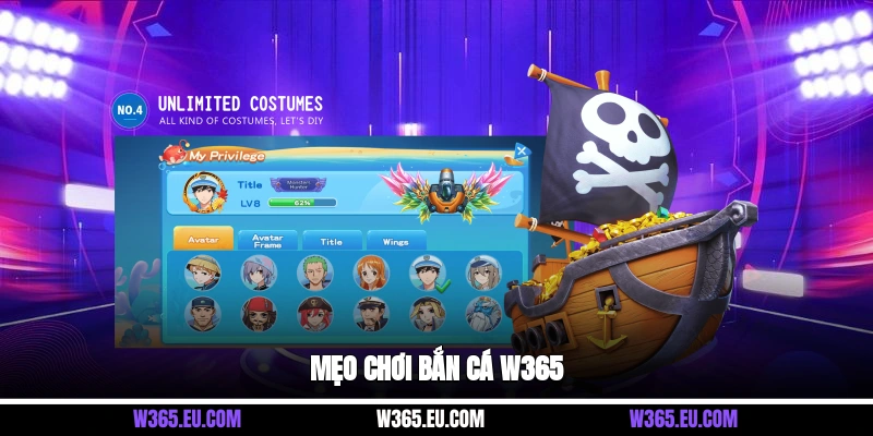 Mẹo chơi bắn cá W365